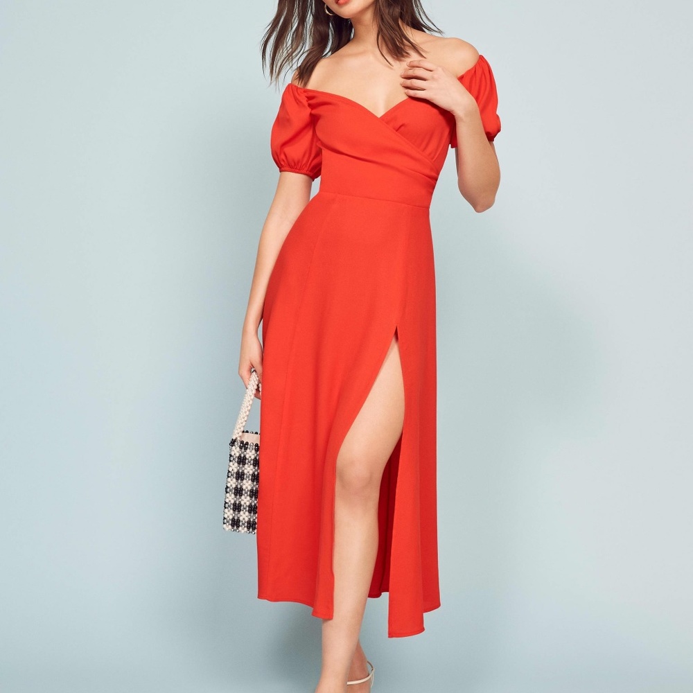 Reformation Pearl Dress